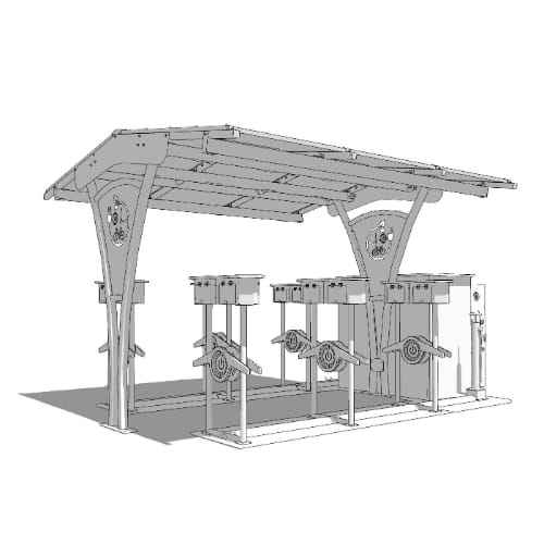 Ara e-Bike & e-Scooter Charging Station (ARA-EB2)