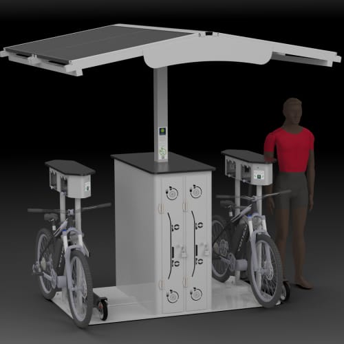 Phoenix e-Bike & e-Scooter Charging Station (1100S) preview 1
