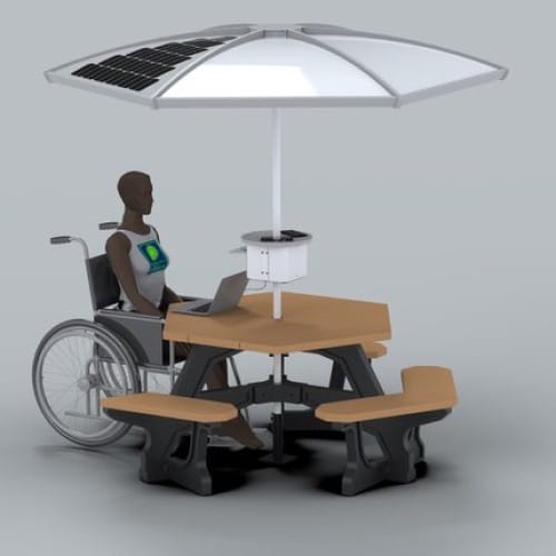 Aurora Solar Canopy (AU-SC-PLAZA) preview 1