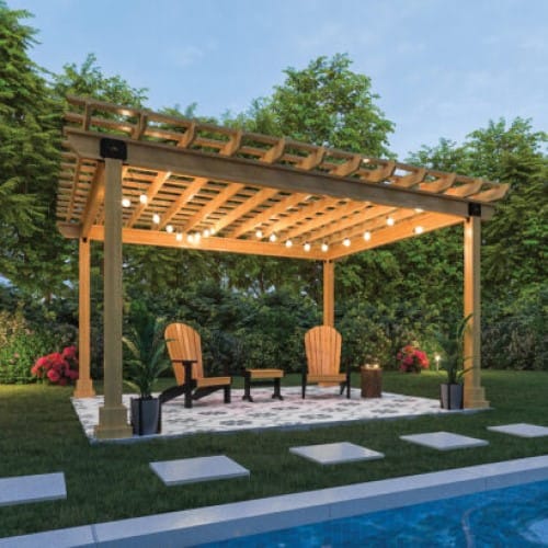 Hollander Wood Pergola preview 2