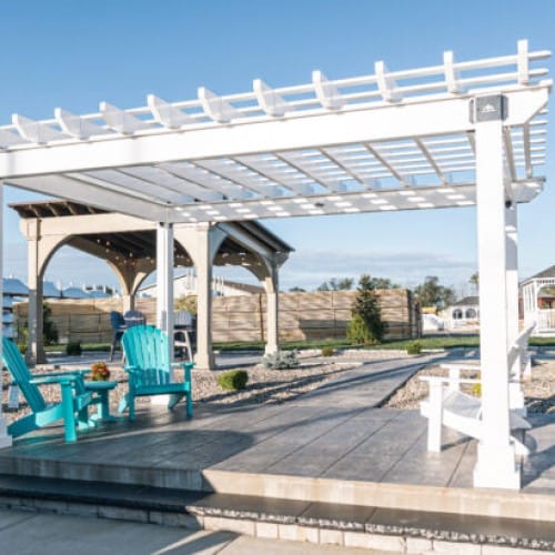 Hollander Vinyl Pergola preview 4
