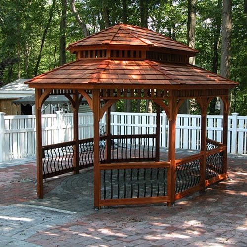 Oval Wood Gazebos preview 2