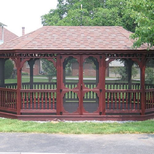 Oval Wood Gazebos preview 4