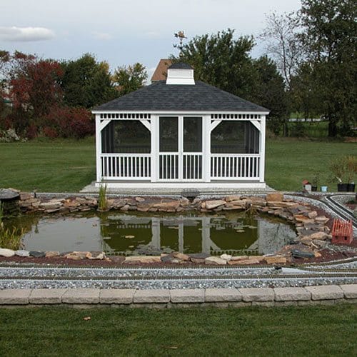 Rectangle Vinyl Gazebo preview 2