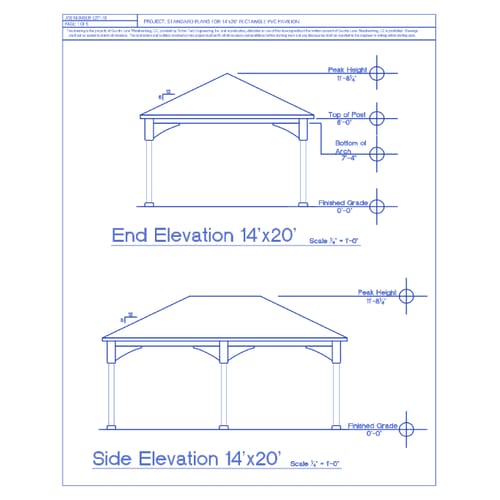 preview of 14' x 20' - Traditional Vinyl Pavilion