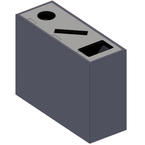 Aristata Triple Full, Slot, and Circle Lid