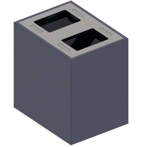 Aristata XL Double Full Lid