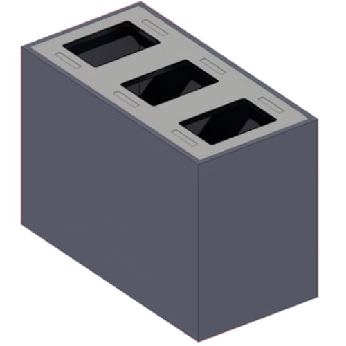 Aristata XL Triple Full Lid