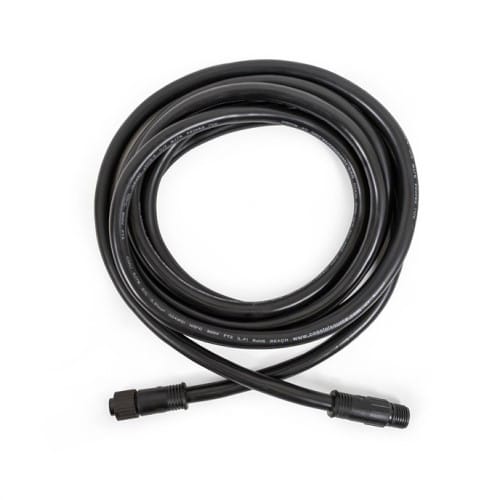 5' Extension Cable-12AWG-2 Conductor-Black (CC) preview 2