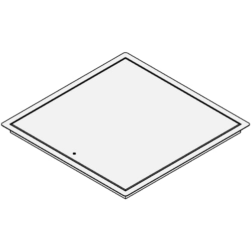 Flush Universal Access Door with Exposed Flange (AHD-00)