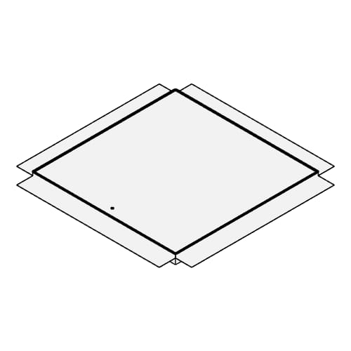 Flush Access Door with Plaster Bead Flange (AHD-PLY-00)