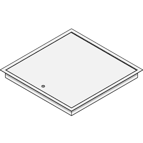 Flush Universal aluminum-insulated Access Door with Exposed Flange (PAL-00)