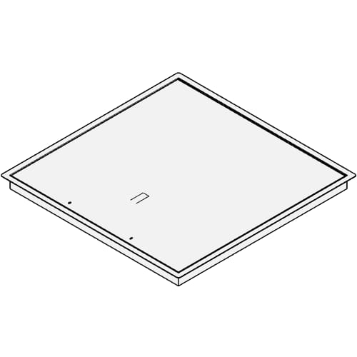 Fire-Rated Uninsulated Access Door with Exposed Flange (PFN-00)