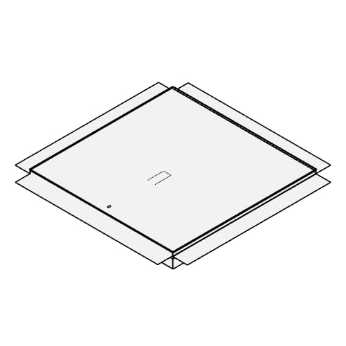 Fire-Rated Uninsulated Access Door with Plaster Bead Flange (PFN-PLY)