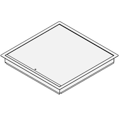 Fire-Rated Insulated Upward Opening Access Door (PFU-00)