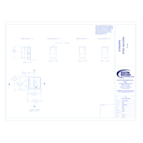 preview of Standard Steel Building - 4' x 4'