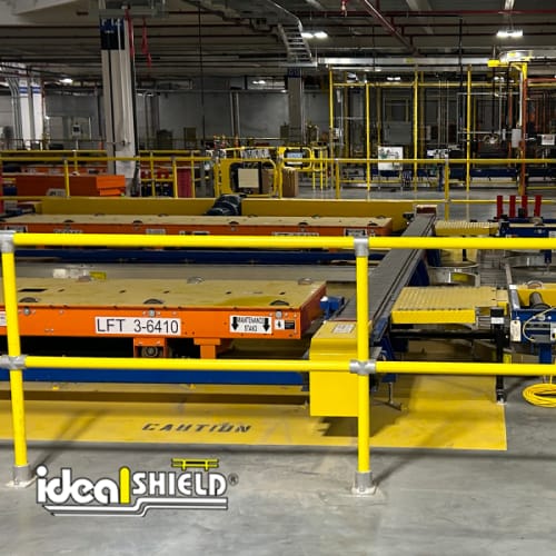 Steel Pipe and Plastic Industrial Handrail preview 2