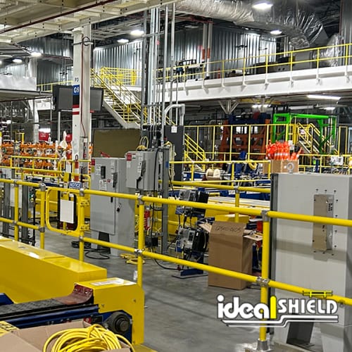 Steel Pipe and Plastic Industrial Handrail preview 11