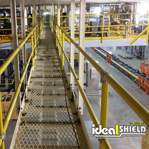 Steel Pipe and Plastic Industrial Handrail preview 12