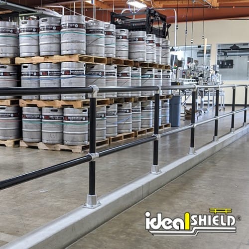 Steel Pipe and Plastic Industrial Handrail preview 7