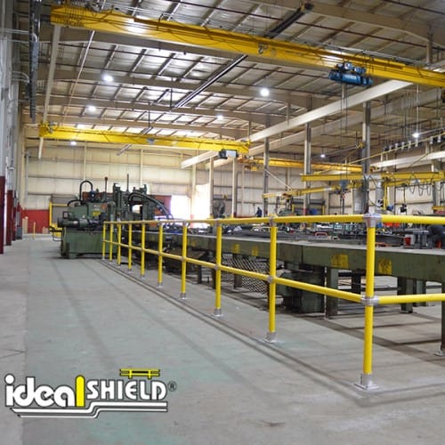 Steel Pipe and Plastic Industrial Handrail preview 1