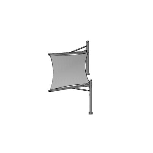 Cantilever Hypar Sails