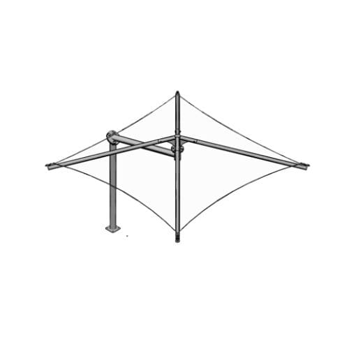 Single Post Pyramid Cantilever (QRE)
