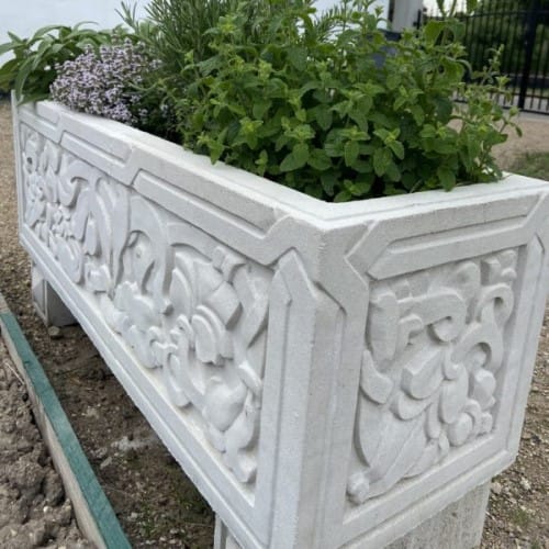 Arabesque Trough (A160) on Arabesque Supports (A170) preview 2