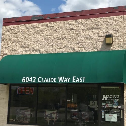 Quarter Round Fabric Awning preview 5