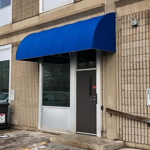 Quarter Round Fabric Awning preview 7