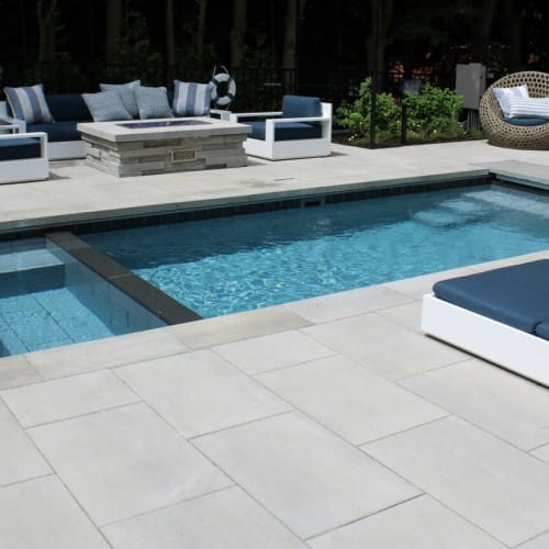 Premium Precast Plunge Plus Pool: 9' x 21' w/ Spa Section