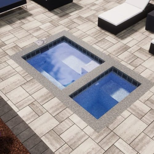 Wellness Therapy Plunge Pool: Dual Plunge Pool preview 1
