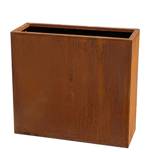Tall Rectangular Corten Steel Planter (3-9716-R) preview 1