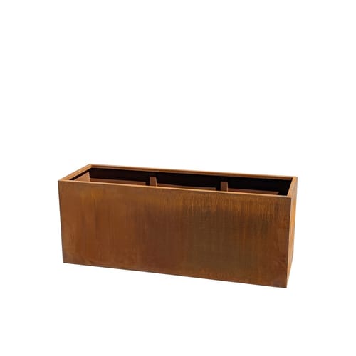 Extra Large Rectangular Corten Steel Planter (3-9710-R) preview 1