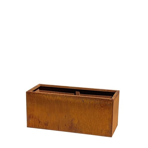 Large Rectangular Corten Steel Planter (3-9712-R) preview 1