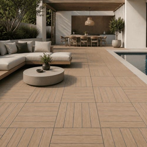 Strato-Teak 2cm Porcelain Paver – Wood Look Series preview 3