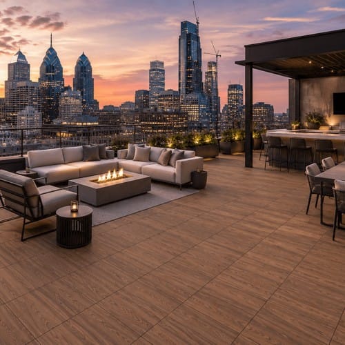 Strato-Chestnut 2cm Porcelain Paver – Wood Look Series preview 3