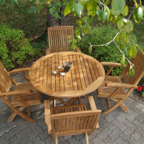 Cambridge Round Folding Cafe Table 40" (CR40) preview 4