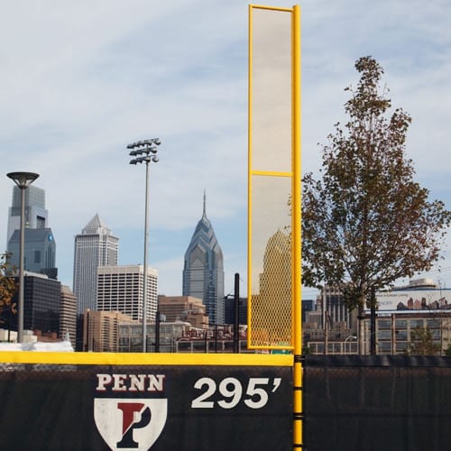 Baseball / Softball Foul Poles - Screen Wing