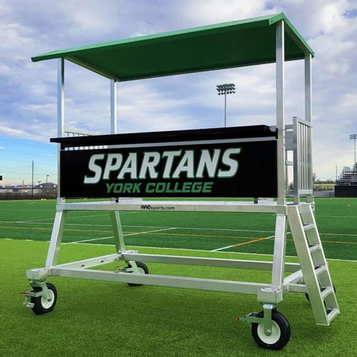 Portable 4' Elevated Press Box