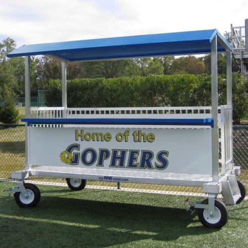 Portable 2' Elevated Press Box