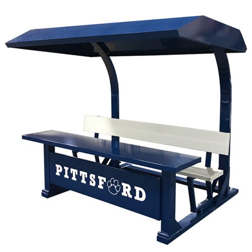Portable Unibody 7'6" Scorer's Table with Canopy preview 2