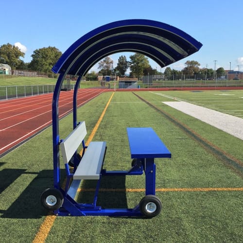 Portable Unibody 7'6" Scorer's Table with Canopy preview 3