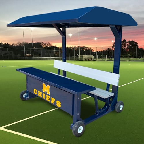 Portable Unibody 7'6" Scorer's Table with Canopy preview 1