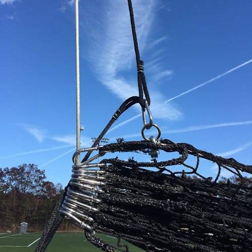 Integrated Fence Post Sports Netting preview 1