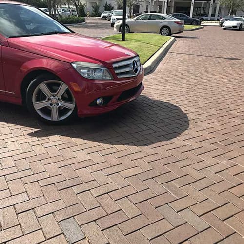Beveled Edge Clay Pavers - English Edge Cocoa preview 4