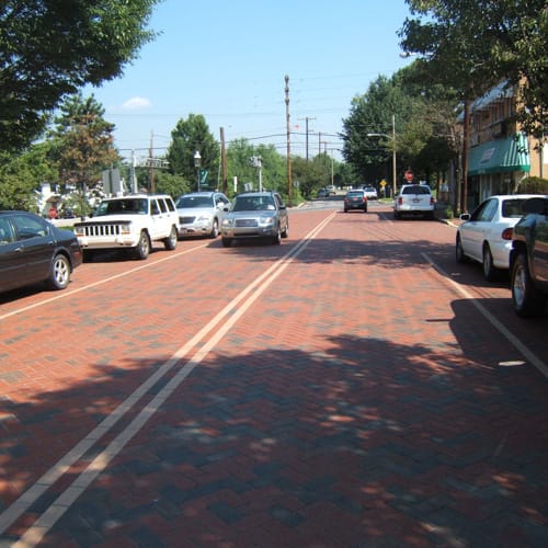 Beveled Edge Clay Pavers -  English Edge Buff preview 3