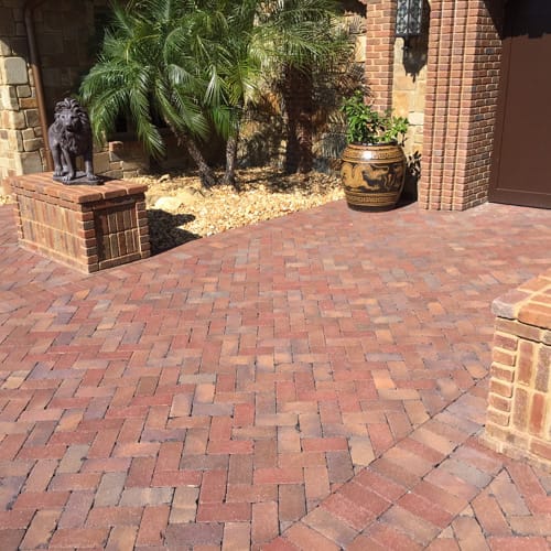 Antique Clay Paver - Rumbled Beale Street preview 5