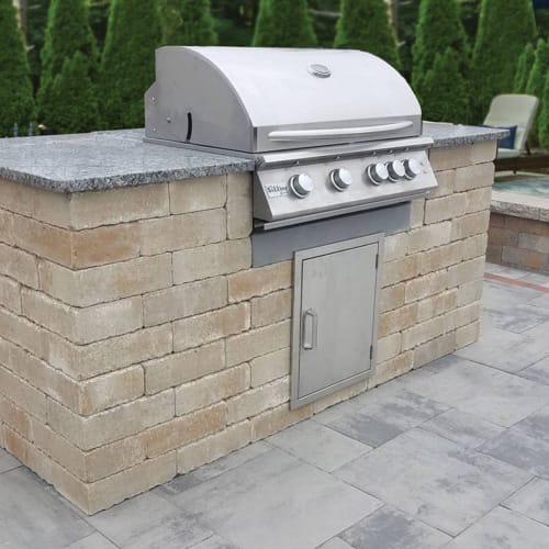 Grill Island Deluxe with Verona Wall preview 3