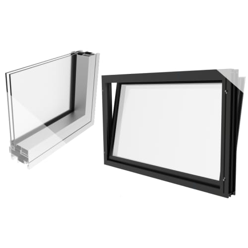 R-Series R1200 Hopper Window
